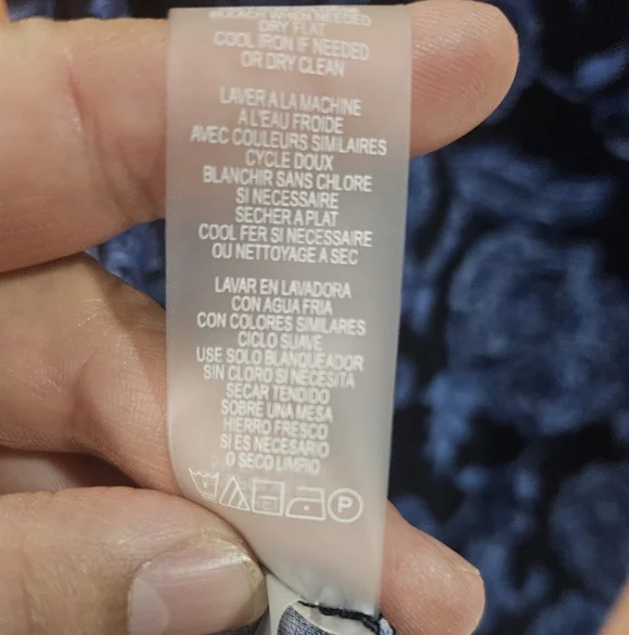 Tommy Hilfiger Blue Floral A-Line Dress, Sz 6, EUC - Picture 10 of 11